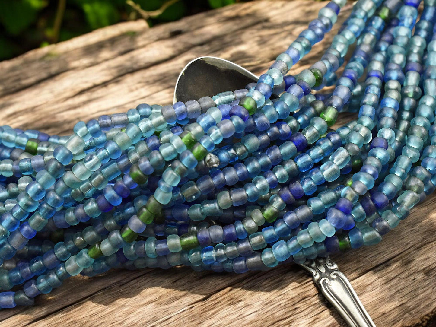 Java Beads - Seed Beads - Pony Beads - 4mm Beads - Spacer Beads - 48" Strand - (A616)