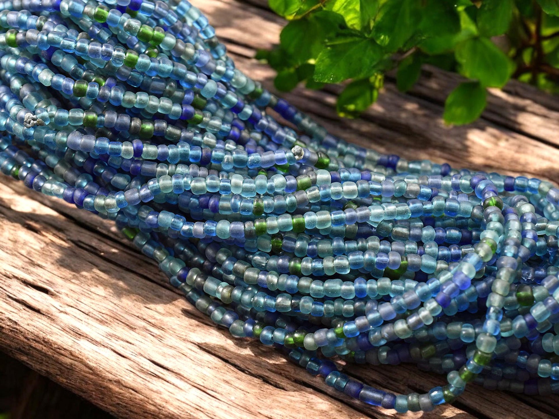 Java Beads - Seed Beads - Pony Beads - 4mm Beads - Spacer Beads - 48" Strand - (A616)