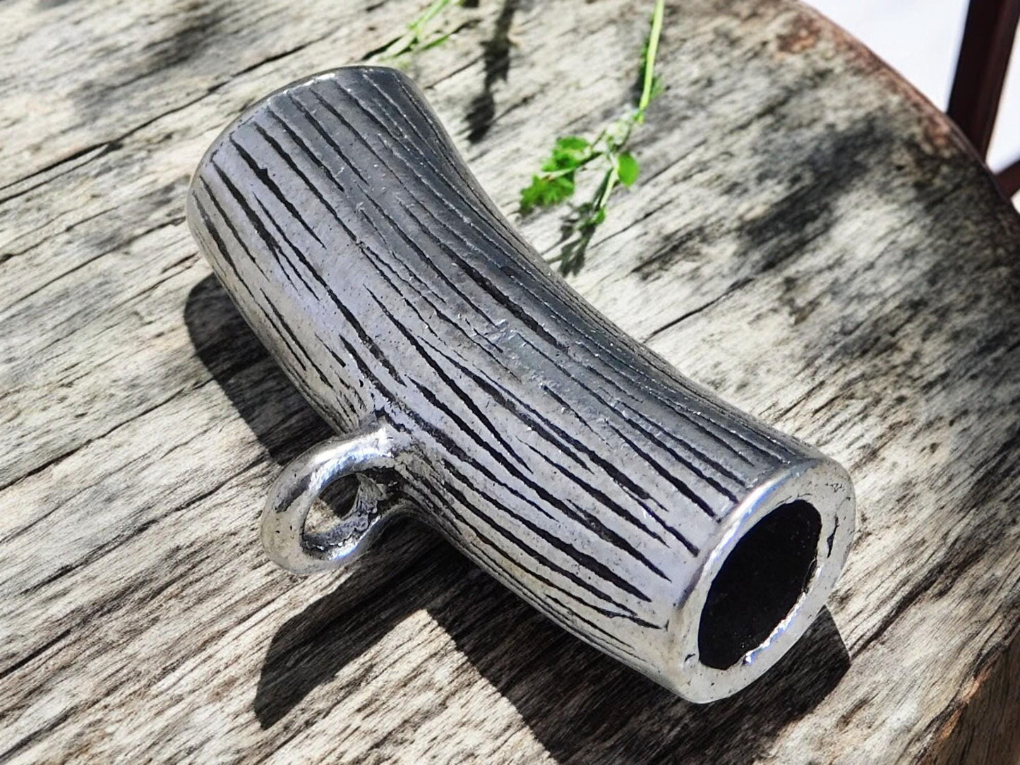 Necklace Bail - Pendant Bail - Bail Beads - Metal Bails - Silver Bails - Charm Hanger - Jewelry Bail - 5pcs - 32x9mm (B592)