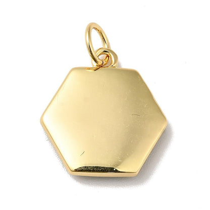 *2* 15x14mm 18k Gold Plated Green Enamel Bee Charms