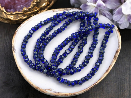 Picasso Beads - Seed Beads - Czech Glass Beads - Trica Beads - Size 6 Beads - 50pcs - (2880)