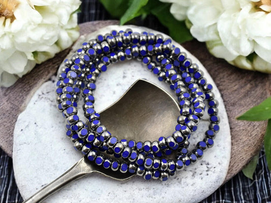 Czech Glass Beads - Size 6 Seed Beads - Trica Beads - Seed Beads - 4mm Beads - 4x3 - 50pcs - (1997)