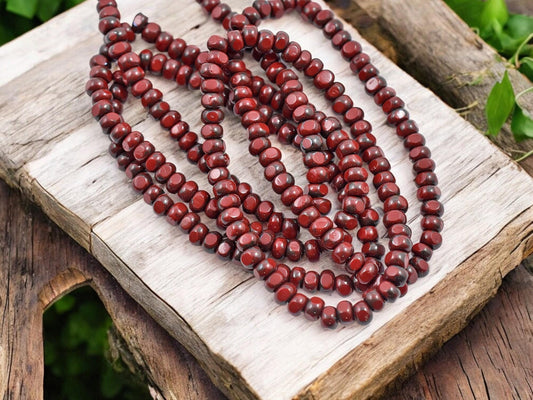 Picasso Beads - Trica Beads - Seed Beads - Czech Glass Beads - 4x3mm - Size 6 Seed Bead - 50pcs - (4888)