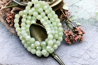 Picasso beads - Czech Glass Beads - Fire Polished Beads - Round Beads - Faceted Beads - 8mm - 20pcs - (B383)