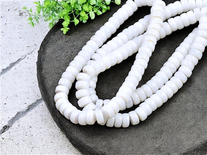 Czech Glass Beads - Heishi Beads - Spacer Beads - Rondelle Beads - Picasso Beads - 6x3mm - 50pcs - (925)