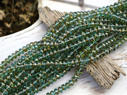 Czech Glass Beads - Rondelle Beads - Spacer Beads - Donut Beads - 7x4mm - 50pcs - (2943)