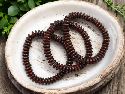 Picasso Beads - Czech Glass Beads - Glass Spacer Bead - Rondelle Beads - 6x2mm - 50pcs - (2024)