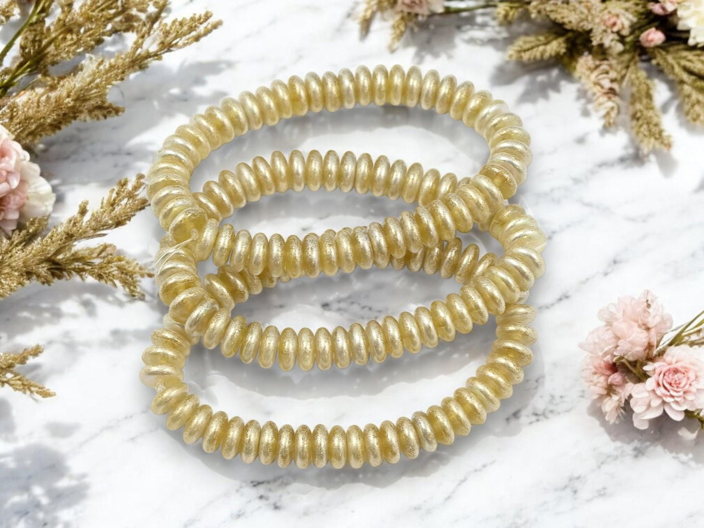 Czech Glass Beads - Glass Spacer Bead - Rondelle Beads - Picasso Beads - 6x2mm - 50pcs - (874)