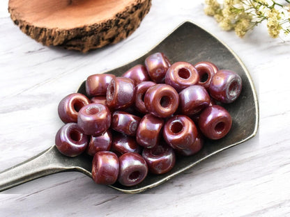 20g Red Nebula 2/0 Matubo Beads