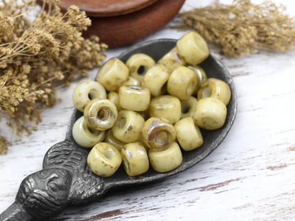 20g Opaque Chalk Rembrandt 2/0 Matubo Beads