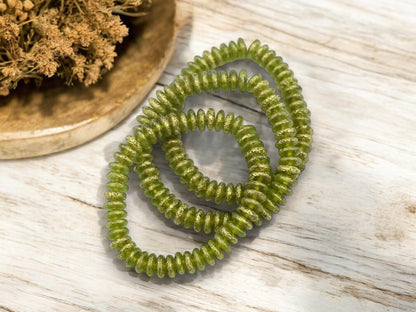 Disc Spacer Beads - Czech Glass Beads - Rondelle Spacer - Rondelle Beads - Glass Spacer Bead - 6x2mm - 50pcs - (1222)