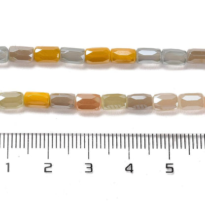 Tube Beads - Chinese Glass - Bulk Glass Beads - 6x4mm - 20" Strand - (352)