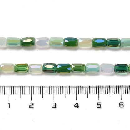 Tube Beads - Chinese Glass - Bulk Glass Beads - 6x4mm - 20" Strand - (1777)