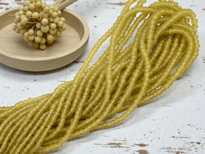 Indonesian Java Trade Beads - Recycled Glass Beads - 4-7mm - 24" Strand - (3708)