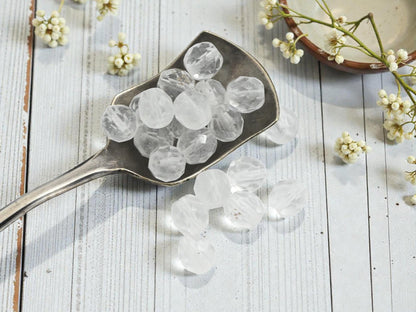 Czech Glass Beads - Crystal Beads - Fire Polished Beads - 20pcs - 8mm - (B618)