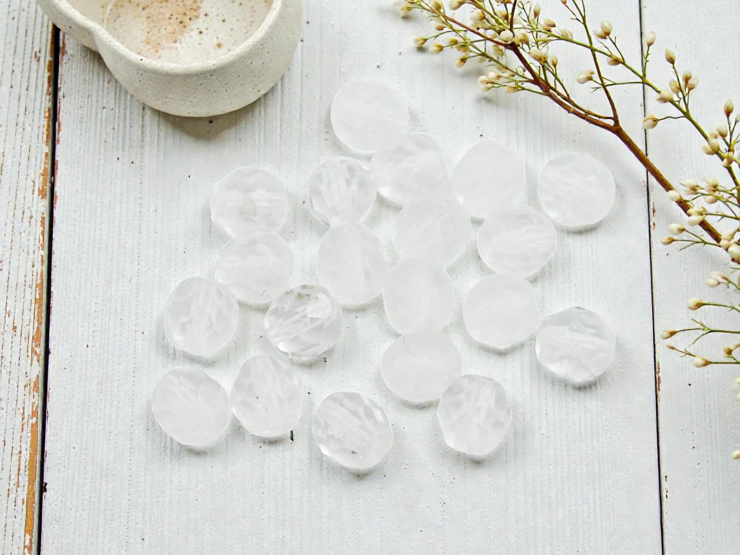 Czech Glass Beads - Crystal Beads - Fire Polished Beads - 20pcs - 8mm - (B618)