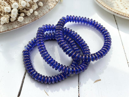 Czech Glass Beads - Rondelle Spacer - Picasso Beads - Disc Spacer - Rondelle Beads - 6x2mm - 50pcs - (4375)