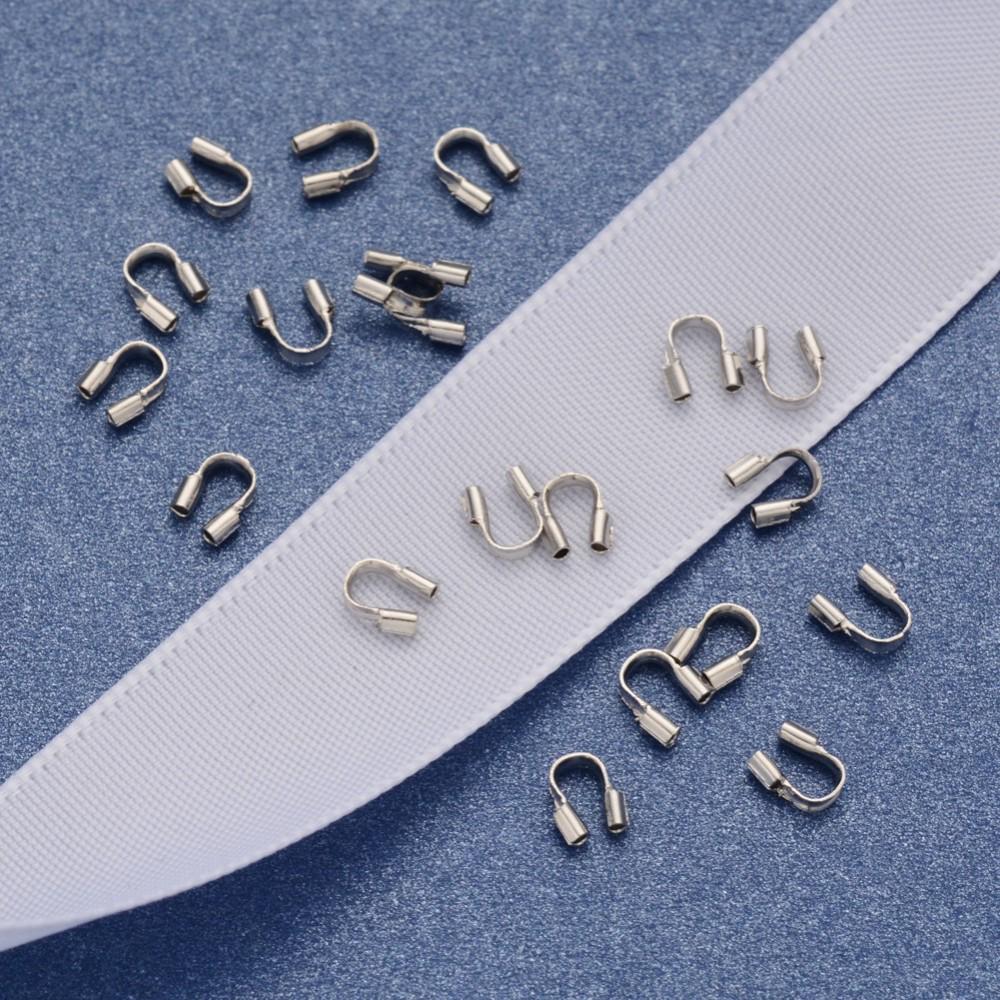 Plated Brass Wire Guardian Protectors - 5x4mm - 100pcs - Choose Your Color