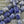 *4* 15x14mm Silver Travertine Washed Navy Blue Buddha Head Beads