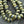 Load image into Gallery viewer, *10* 5x8mm Gold Washed Black Diamond AB Roller Rondelle Beads
