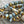 Caribbean Beach Picasso Fire Polished Rondelle Beads - 3x5mm, 5x7mm or 6x8mm