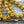 Load image into Gallery viewer, Brown Washed Mustard Yellow Round Melon Beads -- Choose Your Size
