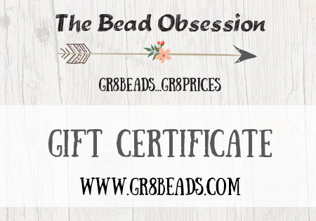 The Bead Obsession Gift Card