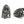 Tassel Caps - Tassel Cones - Silver Bead Caps - Large Bead Cap - Ornate - 29x19mm - Tall Bead Caps - Large Beads Caps - 2pc  (6036)