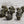 Metal Beads - Bronze Beads - Bronze Spacers - Bronze Spacer Beads - Antique Bronze - Bronze Bicone Beads - 10pcs -  8x10mm - (4769)
