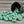 Load image into Gallery viewer, 6/0 - 8/0 Seed Beads - Miyuki 4514 - Opaque Turquoise - Picasso Beads - Size 6 Beads -  Size 8 Beads - 15 grams
