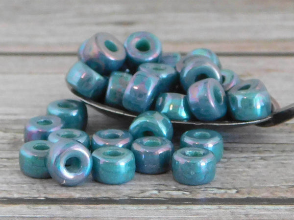 Matubo Beads - Czech Glass Beads - Large Seed Beads - 2/0 Beads - Seed Beads - Size 2 Beads - 6x4mm - 10 grams (A343)