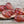 Czech Glass Beads - Tear Drop Beads - Picasso Beads - Melon Beads - Drop Beads - 15x8mm - 6pcs - (A545)
