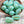 Czech Glass Beads - Melon Drop Beads - Tear Drop Beads - Picasso Beads - 8x12mm - 6pcs - (6134)