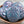 Czech Glass Beads - Bumble Bee Bead - Focal Beads - Honey Bee Beads - Denim Blue Nebula - 22x18mm - 2pcs - (B139)