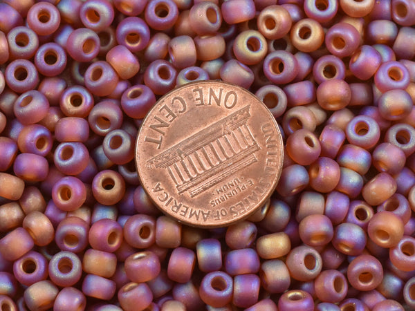 Miyuki Seed Beads - Size 6 Seed Beads - Miyuki 6-134FR - Size 6 Beads - Size 6/0 - Matte Seed Beads - 15 grams (1543)