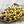 *100* 4mm Antique Gold Barrel Spacer Beads