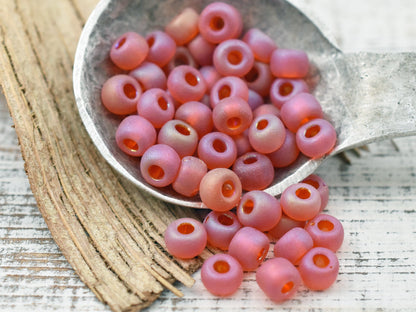 Czech Glass Beads - Seed Beads - Size 2 Beads - 2/0 Beads - Large Hole Beads - 6x4mm - 15 grams (6042)