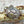 Turtle Beads - Czech Glass Beads - Picasso Beads - Tortoise Beads - 19x14mm - 2pcs - (B676)