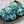 Load image into Gallery viewer, Czech Glass Beads - Cathedral Beads - Fire Polish Beads - Teal Apollo AB - 8 or 10mm
