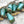 Picasso Beads - Czech Glass Beads - Drop Beads - Teardrop Beads - Faceted Beads - 8x15mm - 4pcs - (485)