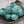 Czech Glass Beads - Cathedral Beads - Fire Polish Beads - Teal Apollo AB - 8 or 10mm