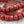 Czech Glass Beads - Rondelle Beads - Matte Beads - Red Rondelle Bead - 6x9mm - 10pcs - (3963)