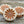 Flower Beads - Czech Glass Beads - Picasso Beads - Coin Beads - Aster Flower - 12mm - 6pcs (4725)