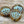 Picasso Beads - Lotus Flower Beads - Czech Glass Beads - Lotus Beads - Floral Beads - 14mm - 4pcs - (4851)