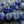 Load image into Gallery viewer, Czech Glass Beads - Bicone Beads - Blue Beads - 11mm - Picasso Beads - 10pcs (2647)
