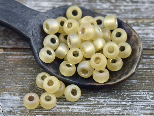 Seed Beads - Size 2 Beads - Czech Glass Beads - 2/0 Beads - Large Hole Beads - 6x4mm - 15 grams (B212)