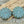 Picasso Beads - Czech Glass Beads - Flower Beads - Focal Beads - 2pcs - 18mm - (1589)