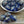 Picasso Beads - Czech Glass Beads - Saturn Beads - Saucer Beads - Planet Beads - Cobalt Blue - UFO - 10pcs - 10x8mm - (5914)
