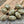 Picasso Beads - Czech Glass Beads - Bicone Beads - Travertine Beads - 10x8mm - 10pcs - (4798)