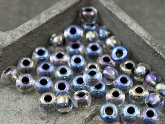 Seed Beads - Size 2 Beads - Czech Glass Beads - 2/0 Beads - 6x4mm - 15 grams (B692)